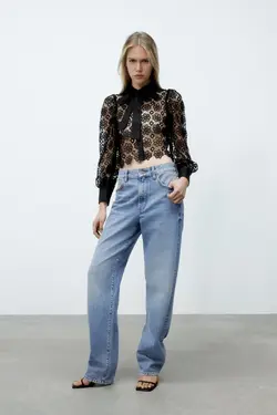 خرید بلوز زنانه زارا کد 226224 | بانی استایل