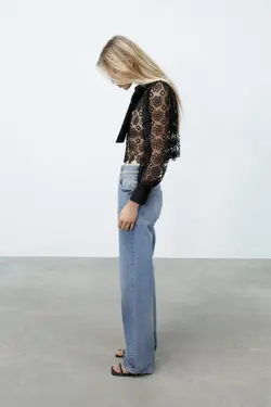 خرید بلوز زنانه زارا کد 226224 | بانی استایل