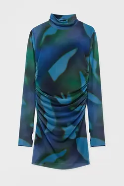 خرید پیراهن طرح دار زنانه پول اند بیر کد 217553 | بانی استایل