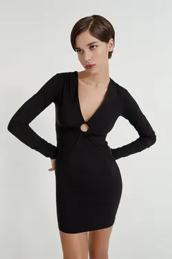 خرید پیراهن کوتاه زنانه پول اند بیر کد 217543 | بانی استایل