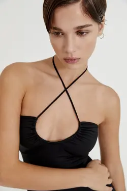 خرید پیراهن بندی زنانه پول اند بیر کد 217539 | بانی استایل