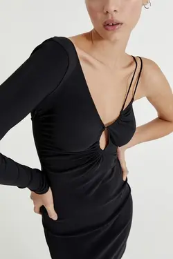 خرید پیراهن کوتاه زنانه پول اند بیر کد 217537 | بانی استایل