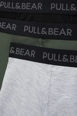 خرید شورت مردانه بسته 3 عددی پول اند بیر کد 214343 | بانی استایل