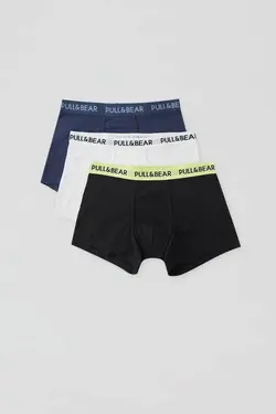 خرید شورت مردانه بسته 3 عددی پول اند بیر کد 214341 | بانی استایل