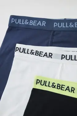 خرید شورت مردانه بسته 3 عددی پول اند بیر کد 214341 | بانی استایل