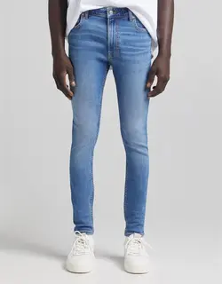 خرید شلوار جین جذب مردانه برشکا کد 212790 | بانی استایل