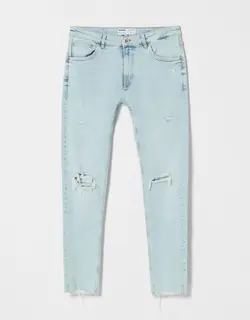 خرید شلوار جین جذب مردانه برشکا کد 213546 | لباس بانی استایل