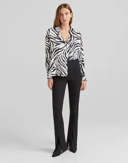 خرید شومیز ساتن زنانه برشکا کد 209680 | بانی استایل