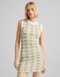 خرید پیراهن بافت زنانه برشکا کد 209675 | بانی استایل