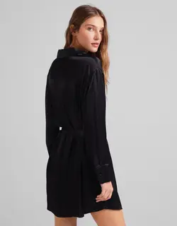 خرید پیراهن ساتن زنانه برشکا کد 209142 | بانی استایل