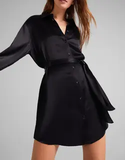 خرید پیراهن ساتن زنانه برشکا کد 209142 | بانی استایل