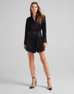 خرید پیراهن ساتن زنانه برشکا کد 209142 | بانی استایل