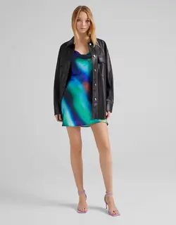 خرید پیراهن ساتن زنانه برشکا کد 209145 | بانی استایل