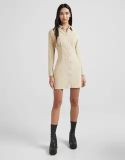 خرید پیراهن کوتاه زنانه برشکا کد 209661 | بانی استایل