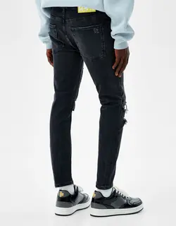 خرید شلوار جین زاپ دار مردانه برشکا کد 212805 | بانی استایل