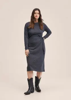 خرید پیراهن بافت زنانه منگو کد 207683 | بانی استایل