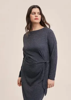 خرید پیراهن بافت زنانه منگو کد 207683 | بانی استایل