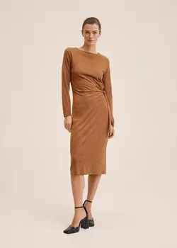 خرید پیراهن بافت زنانه منگو کد 207682 | بانی استایل