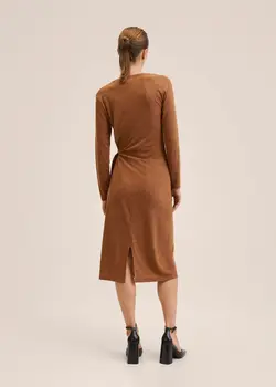 خرید پیراهن بافت زنانه منگو کد 207682 | بانی استایل