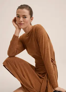 خرید پیراهن بافت زنانه منگو کد 207682 | بانی استایل