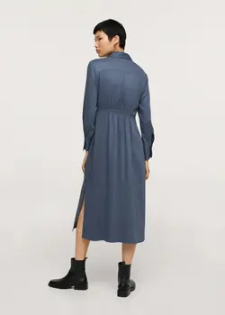 خرید پیراهن میدی زنانه منگو کد 206704 | بانی استایل