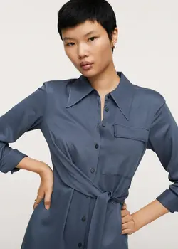 خرید پیراهن میدی زنانه منگو کد 206704 | بانی استایل