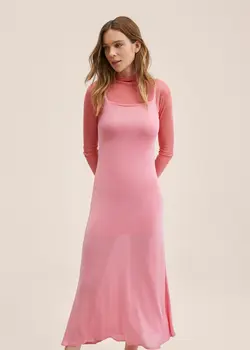 خرید پیراهن بلند زنانه منگو کد 206703 | بانی استایل