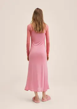 خرید پیراهن بلند زنانه منگو کد 206703 | بانی استایل