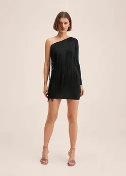 خرید پیراهن کوتاه زنانه منگو کد 206692 | بانی استایل