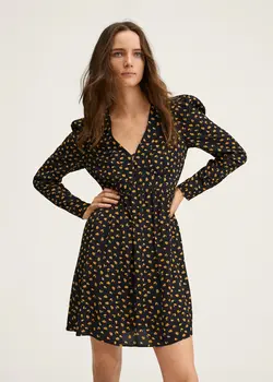 خرید پیراهن کوتاه زنانه منگو کد 206858 | بانی استایل