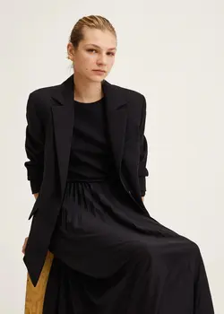 خرید پیراهن پلیسه ای زنانه منگو کد 206848 | بانی استایل