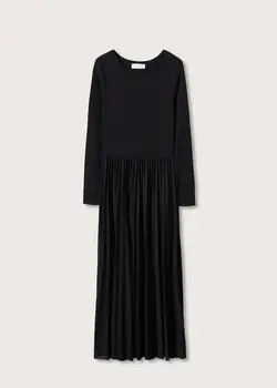 خرید پیراهن پلیسه ای زنانه منگو کد 206848 | بانی استایل