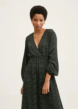 خرید پیراهن گلدار زنانه منگو کد 206731 | بانی استایل