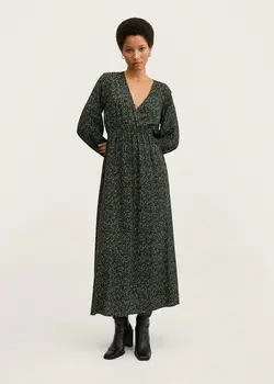 خرید پیراهن گلدار زنانه منگو کد 206731 | بانی استایل