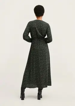 خرید پیراهن گلدار زنانه منگو کد 206731 | بانی استایل