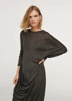 خرید پیراهن بلند لورکس زنانه منگو کد 206715 | بانی استایل