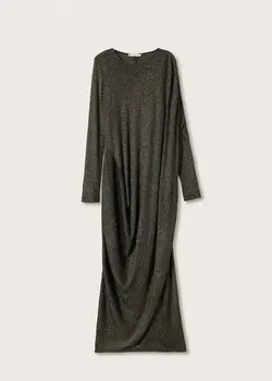 خرید پیراهن بلند لورکس زنانه منگو کد 206715 | بانی استایل