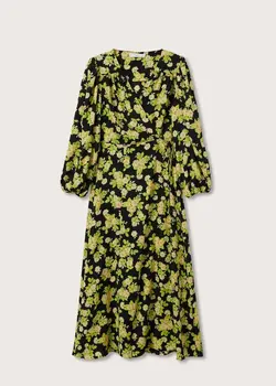 خرید پیراهن گلدار زنانه منگو کد 207677 | بانی استایل