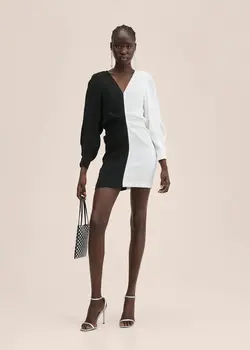 خرید پیراهن کوتاه زنانه منگو کد 207670 | بانی استایل