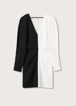 خرید پیراهن کوتاه زنانه منگو کد 207670 | بانی استایل