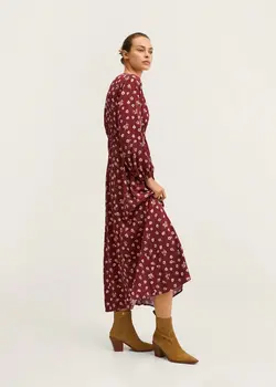 خرید پیراهن گلدار زنانه منگو کد 206875 | بانی استایل