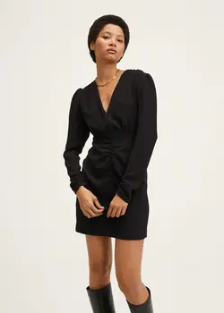 خرید پیراهن کوتاه زنانه منگو کد 206868 | بانی استایل