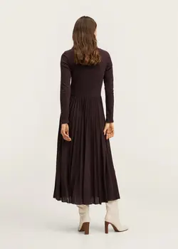 خرید پیراهن پلیسه ای زنانه منگو کد 207672 | بانی استایل