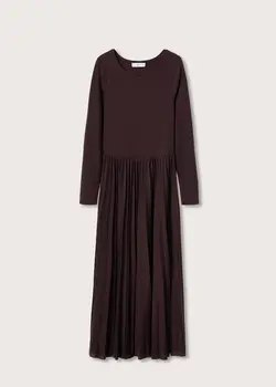 خرید پیراهن پلیسه ای زنانه منگو کد 207672 | بانی استایل