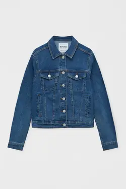 خرید کت جین زنانه پول اند بیر کد 196559 | بانی استایل