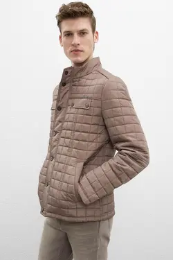 خرید کاپشن یقه ایستاده مردانه یو اس پولو کد 175962 | بانی استایل