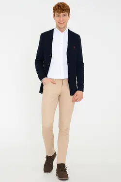 خرید ژاکت دکمه دار مردانه یو اس پولو کد 175177 | بانی استایل