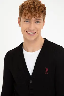 خرید ژاکت مردانه یو اس پولو کد 175173 | بانی استایل