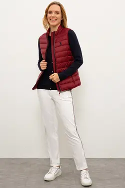 خرید جلیقه زنانه یو اس پولو کد 174297 | بانی استایل