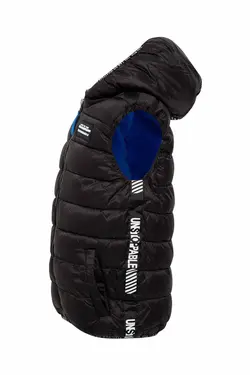 خرید جلیقه کلاه دار پسرانه دفکتو کد 153682 | بانی استایل